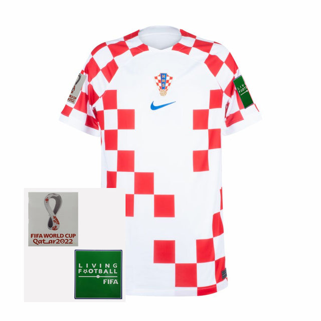 Camisa Seleção Croácia I 2022 Nike [Com Patch] - Xadrez