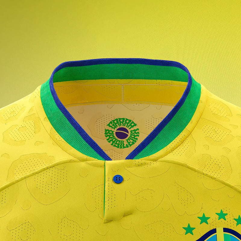 Camisa Seleção Brasil 22/23 Nike - Amarelo