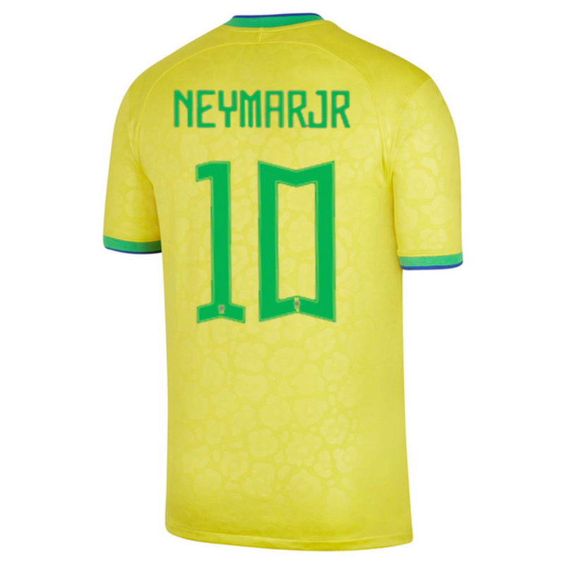 Camisa Seleção Brasil I 22/23 Nike - Amarelo - Neymar Jr