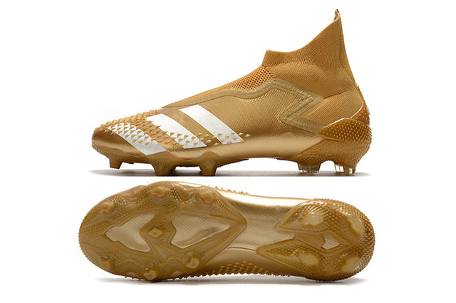 Chuteira Campo Adidas Predator Mutator FG + Orange - Cano Alto