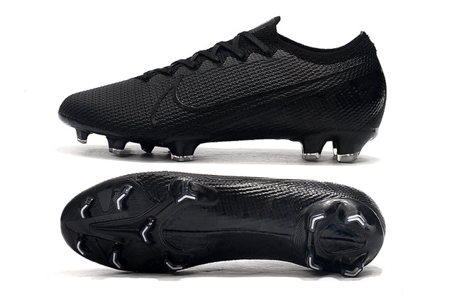 Chuteira Campo Nike Mercurial Vapor 13 Elite FG All Black