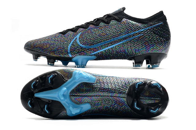 Chuteira Campo Nike Mercurial Vapor 13 Elite FG Blue/Black - Low