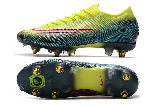 Chuteira Campo Nike Mercurial Vapor 13 Elite SG-PRO Anti Clog - Green