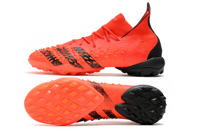 Chuteira Society Adidas Predator Freak.1 FG Red - Cano Alto