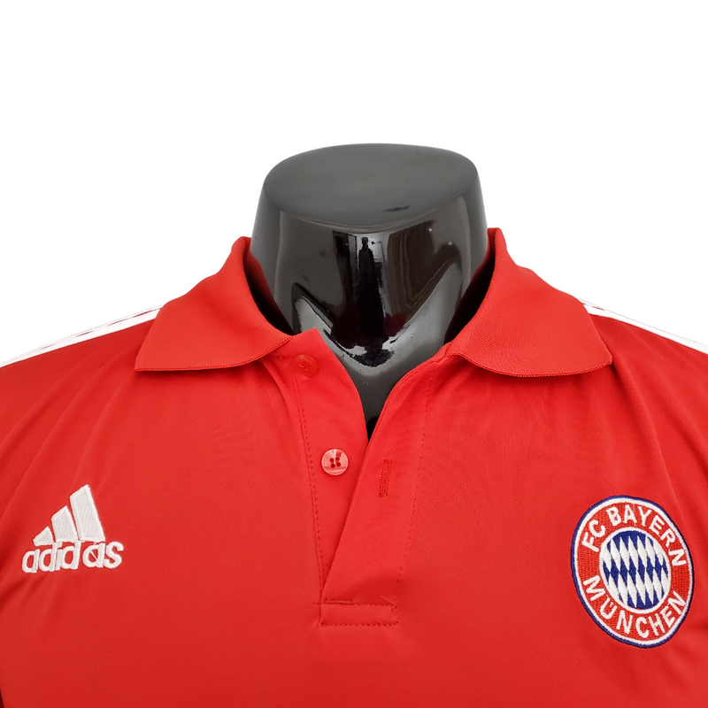 Camisa Polo Bayern de Munique Vermelha - Masculina