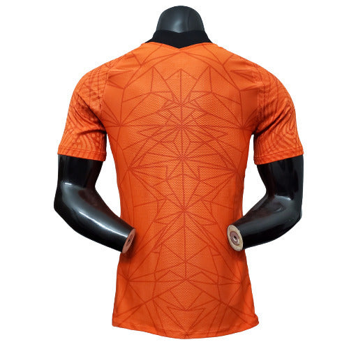 Camisa Holanda I 2021 - Laranja - Nike - Masculino Jogador