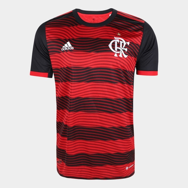 Camisa Flamengo I 22/23 Adidas - Rubro Negro