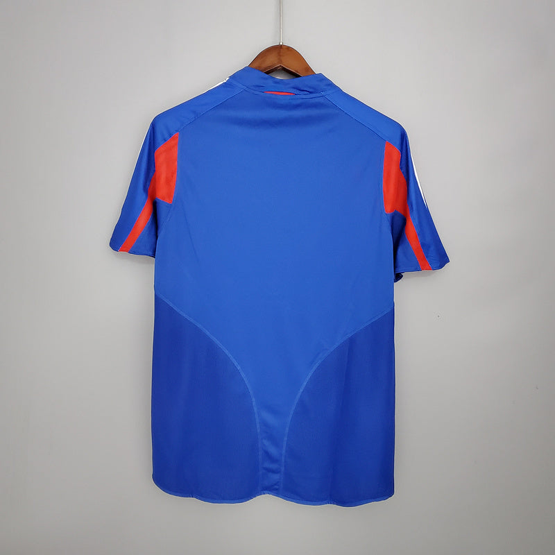 Camisa França Retrô 2004 Azul - Adidas