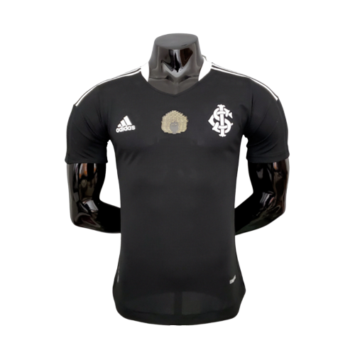 Camisa Internacional Consciência Negra 2122 - Preta - Adidas - Masculino Jogador