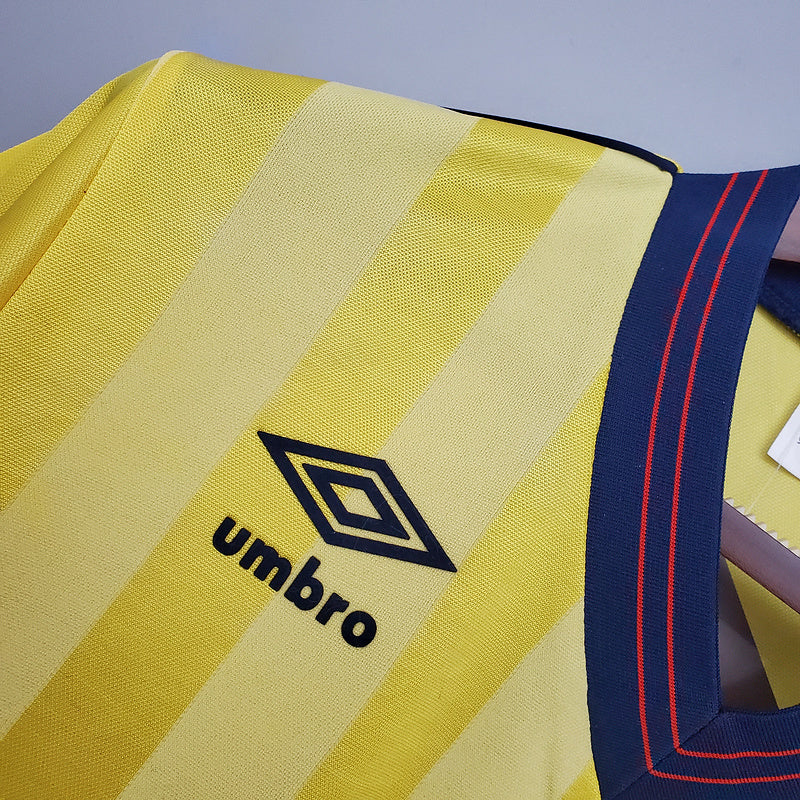 Camisa Arsenal Retrô 1983/1986 Amarela - Umbro