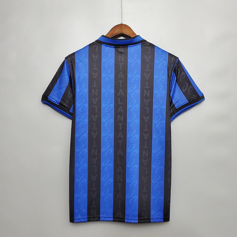 Camisa Atalanta Retrô 1996/1997 Azul - Asics