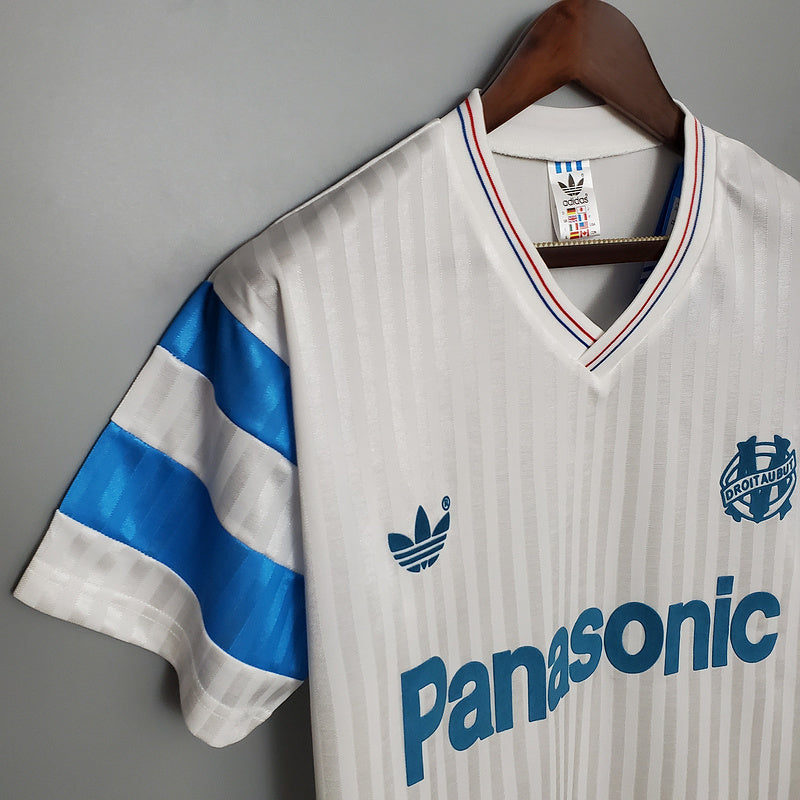 Camisa Marseille Retrô 1990 Branca - Adidas