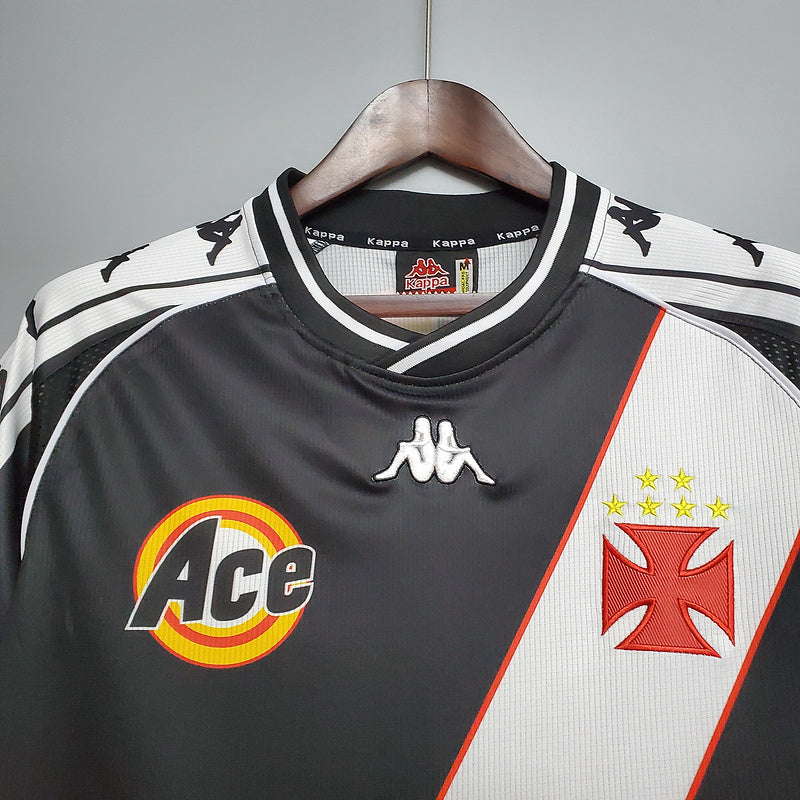 Camisa Vasco Retrô 2000 Preta - Kappa