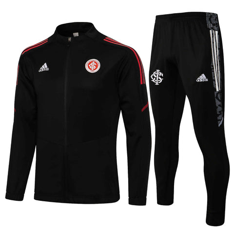 Conjunto Internacional 21/22 Preto - Adidas - Com Fecho