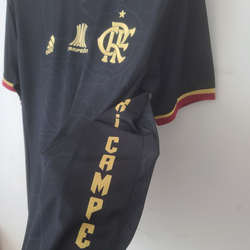 Camisa Flamengo [Tri Campeão] 23/24 Adidas - Preto