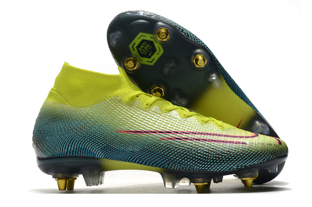 Chuteira Campo Nike Mercurial Superfly 7 Elite SG-PRO Anti Clog Green - Cano Alto