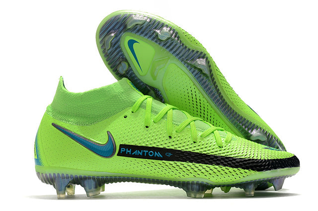 Chuteira Campo Nike Phantom GT Elite FG Green - Cano Alto