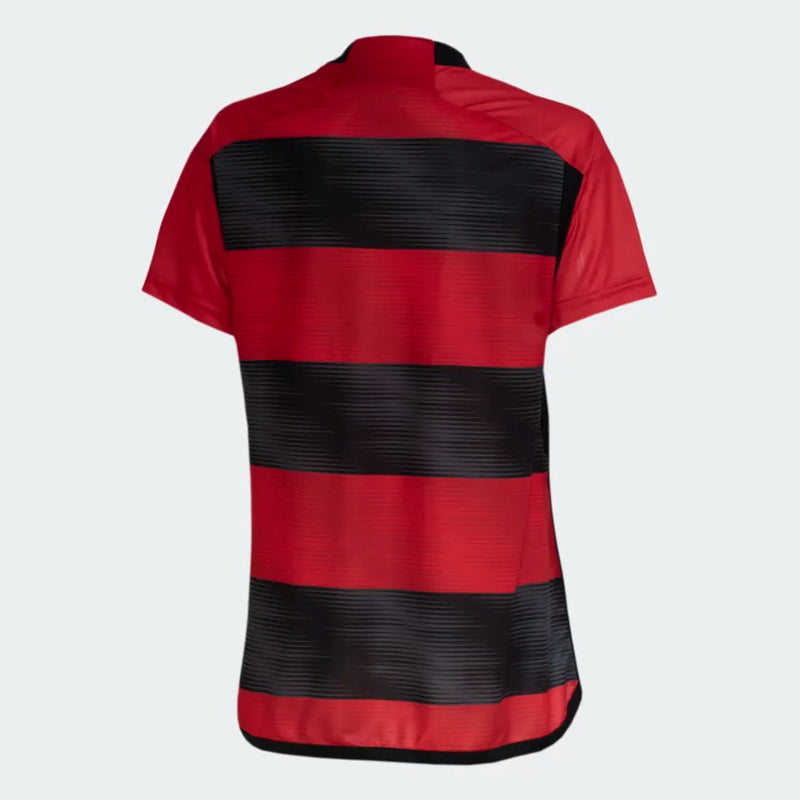 Camisa Feminina Flamengo 23/24 Adidas - Rubro Negro