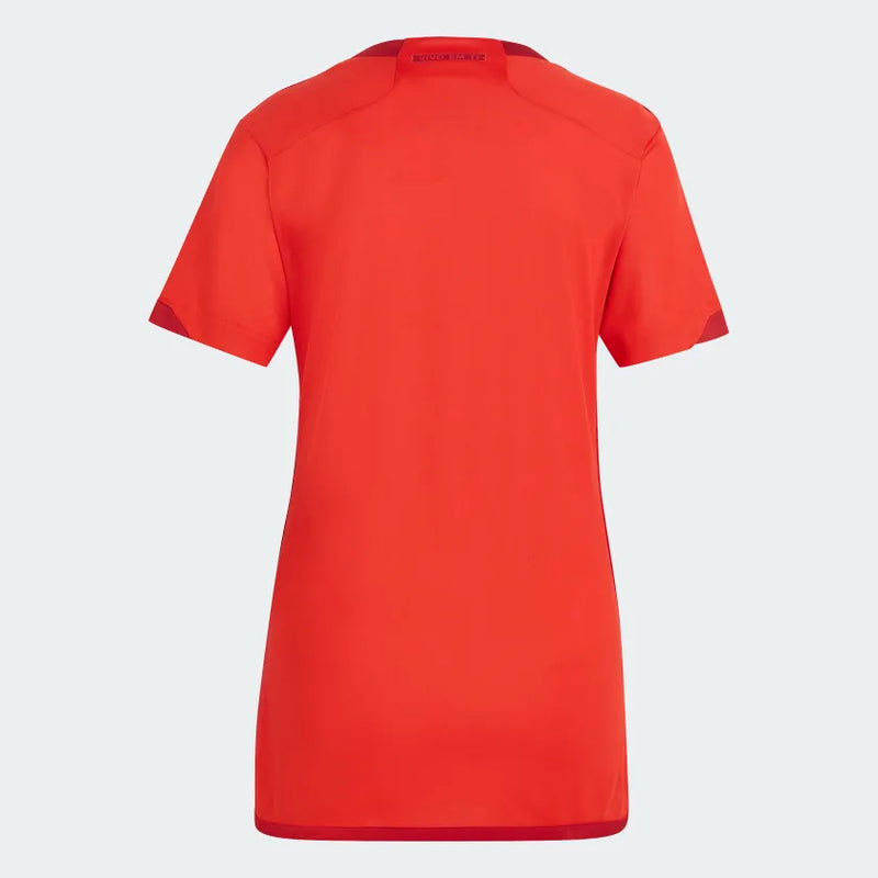 Camisa Feminina Internacional I 23/24 Adidas - Vermelho