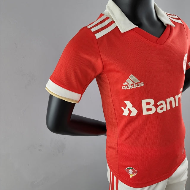 Kit Infantil Internacional 22/23 Adidas - Vermelho