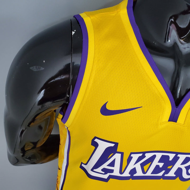 Regata Los Angeles Lakers Masculina - Amarela