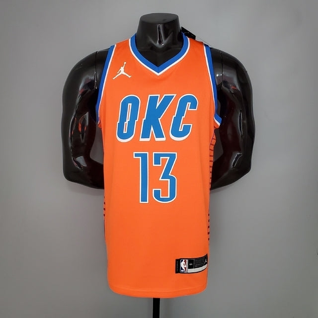 Regata Oklahoma City Thunder Masculina - Laranja