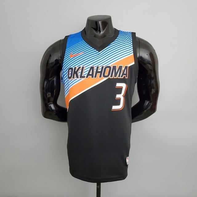 Regata Oklahoma City Thunder Masculina - Preta