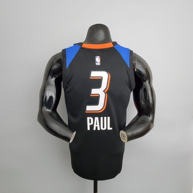 Regata Oklahoma City Thunder Masculina - Preta