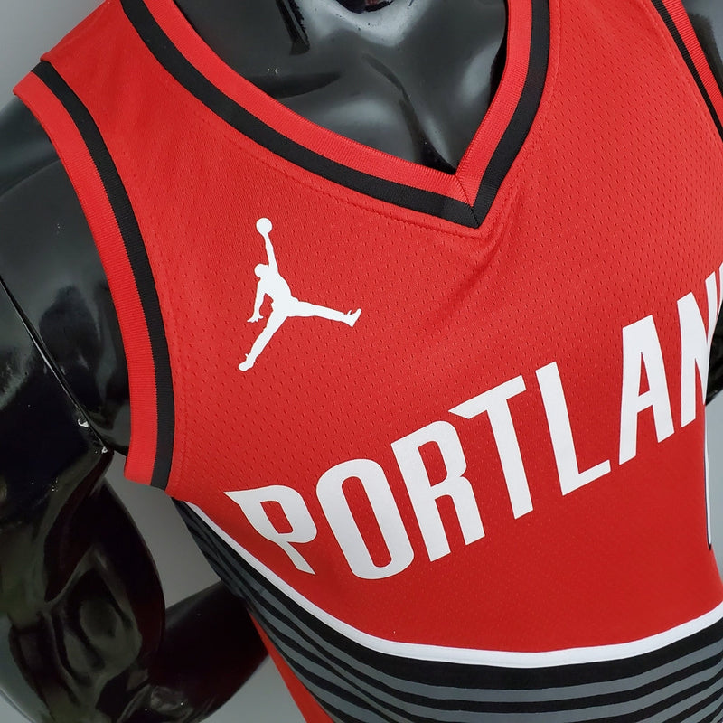 Regata Portland Trail Blazers Masculina - Vermelha