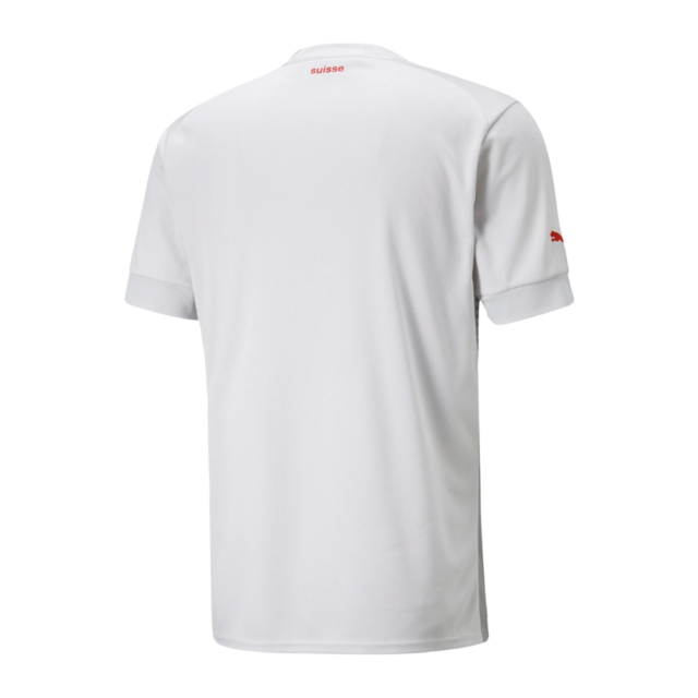 Camisa Seleção Suíça II 2022 Puma - Branco